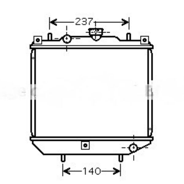 RADIAATOR AIXAM