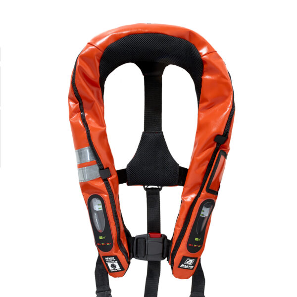 Baltic Legend 165 M.E.D./SOLAS auto inflatable lifejacket orange pvc 43+kg