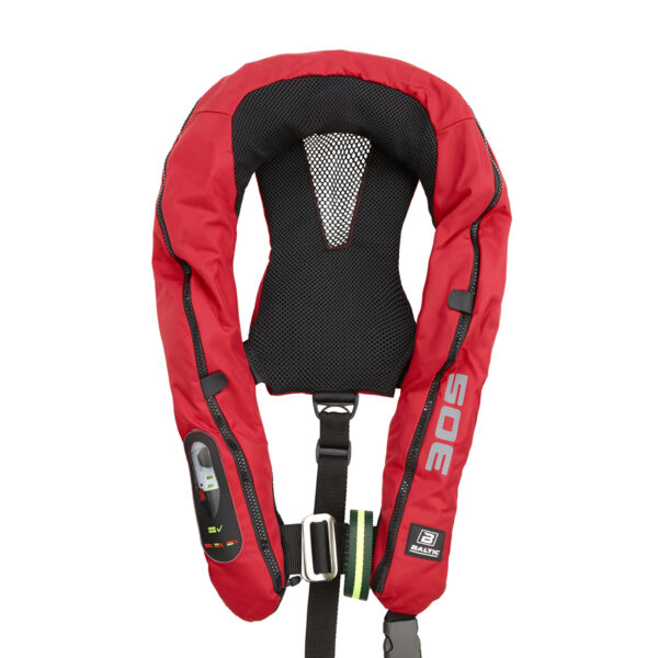 Baltic Legend 305 harness auto inflatable lifejacket red 40-150kg