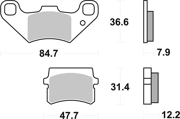 Sbs Brakepads Ceramic