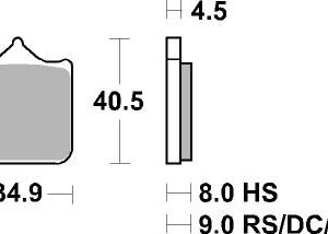 Sbs Brakepads Evo Sinter
