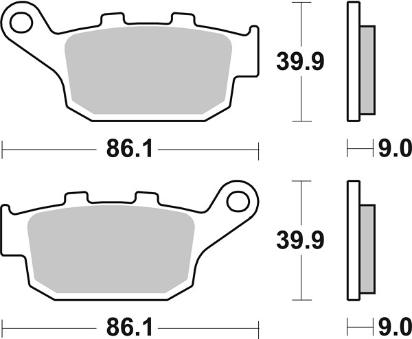 Sbs Brakepads Ceramic