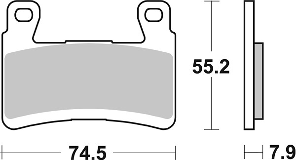 Sbs Brakepads Dual Carbon