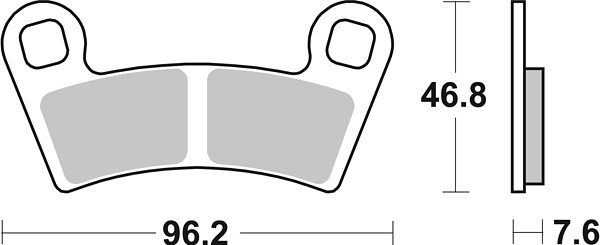 Sbs Brakepads Racing Sintered