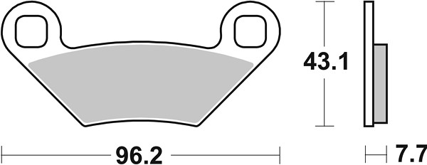 Sbs Brakepads Racing Sintered