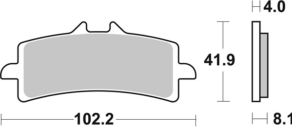 Sbs Brakepads Dual Sinter