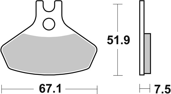 Sbs Brakepads Racing Sintered