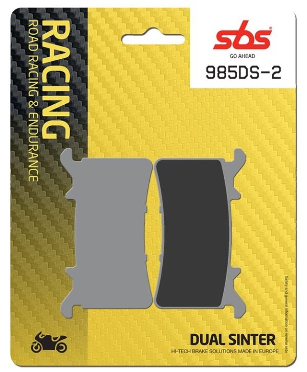 Sbs Brakepads Dual Sinter 2