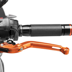 Puig Foldable Clutch Lever 16'C/Orange Selector C/Black