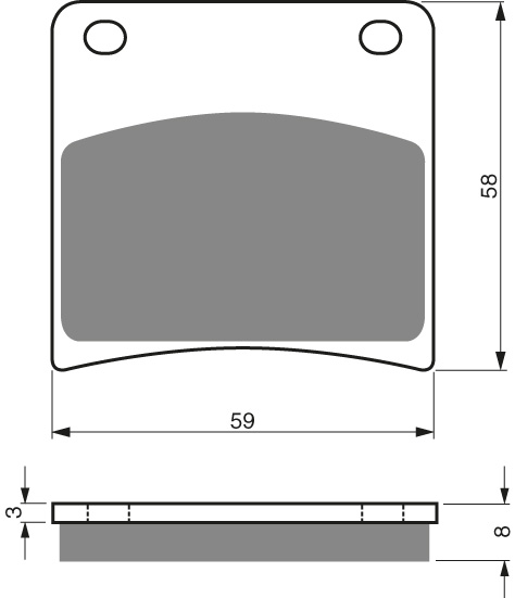 GOLDFREN Brake Pads 027 Ceramic carbon AD