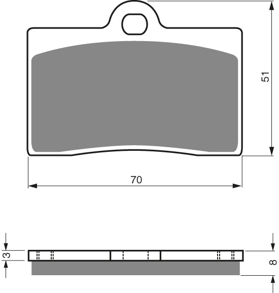 GOLDFREN Brake Pads 064 Ceramic Carbon S3
