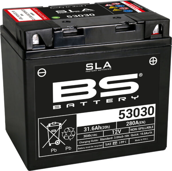 BS Battery  53030 (FA) SLA - Sealed & Activated