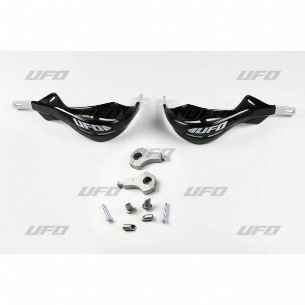 UFO Handguards Alu Black whit aluminium inside 22 MM