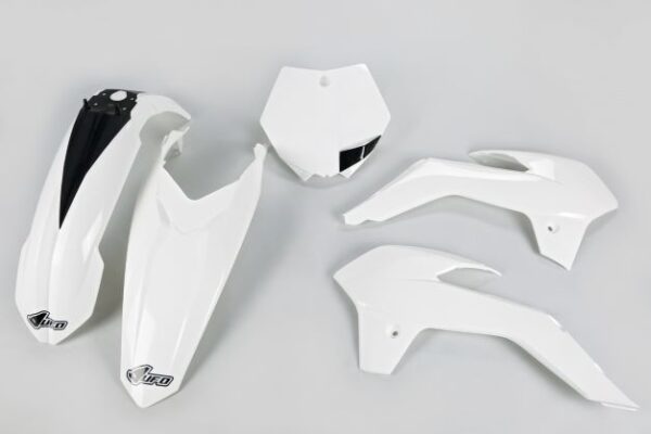 UFO Plastic kit 5-parts White 047 KTM SX85 13-17