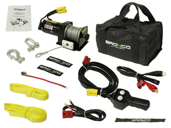 BRONCO PORTABLE WINCH 2000 - Image 2