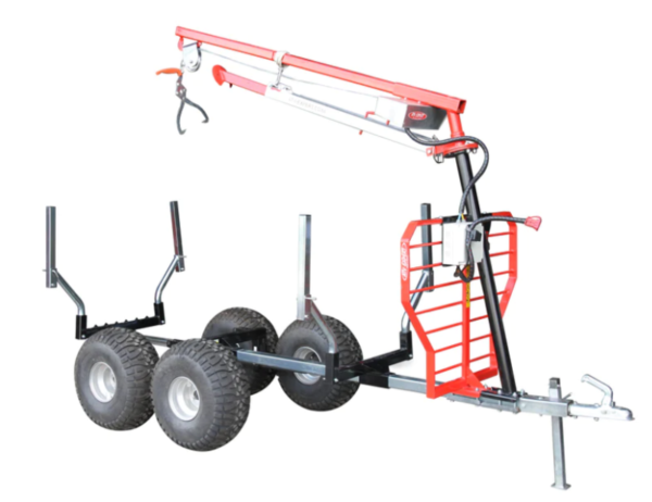 Ultratec Complete Timber trailer package (Timbertrailer+Winch+Crane+Logscissors)