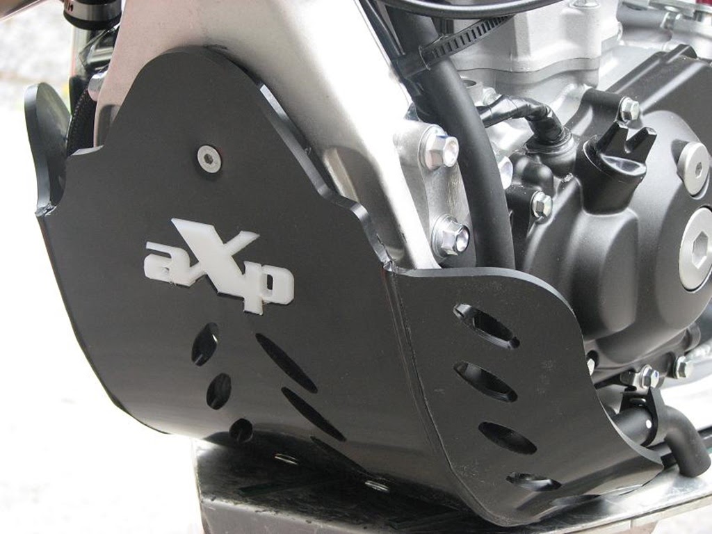 AXP Skid Plate PHD 6mm Black Yamaha YZ450F 06-09