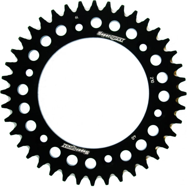 Supersprox Rear Sprocket Alu RAL-210:52 Black