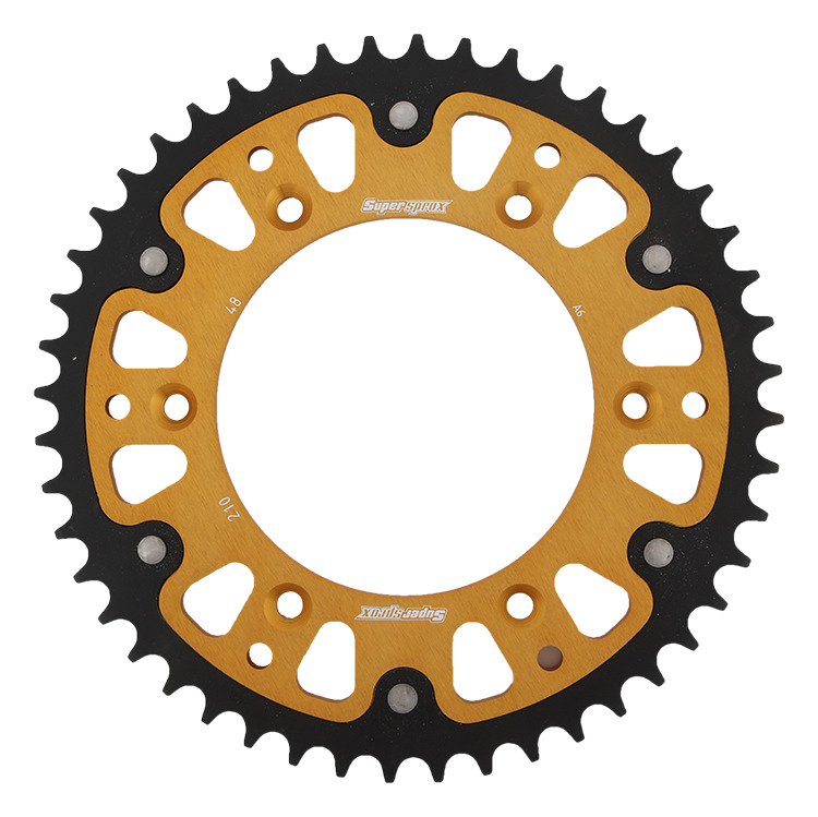 Supersprox Stealth Rear sprocket HO CR/CRF 87- Gold 48