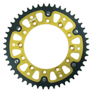 Supersprox Stealth Rear sprocketYA YZ/WRF/YZF 99- Gold 48