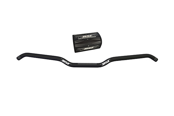 RSI Handlebar Hustler Alu Black 22mm 13degree Hooked 1"rise