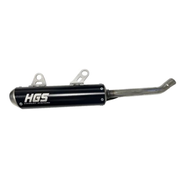 HGS Silencer 2T Racing SX85 25-.. TC85 25-.. MC85 25-.. Black Steel Cap