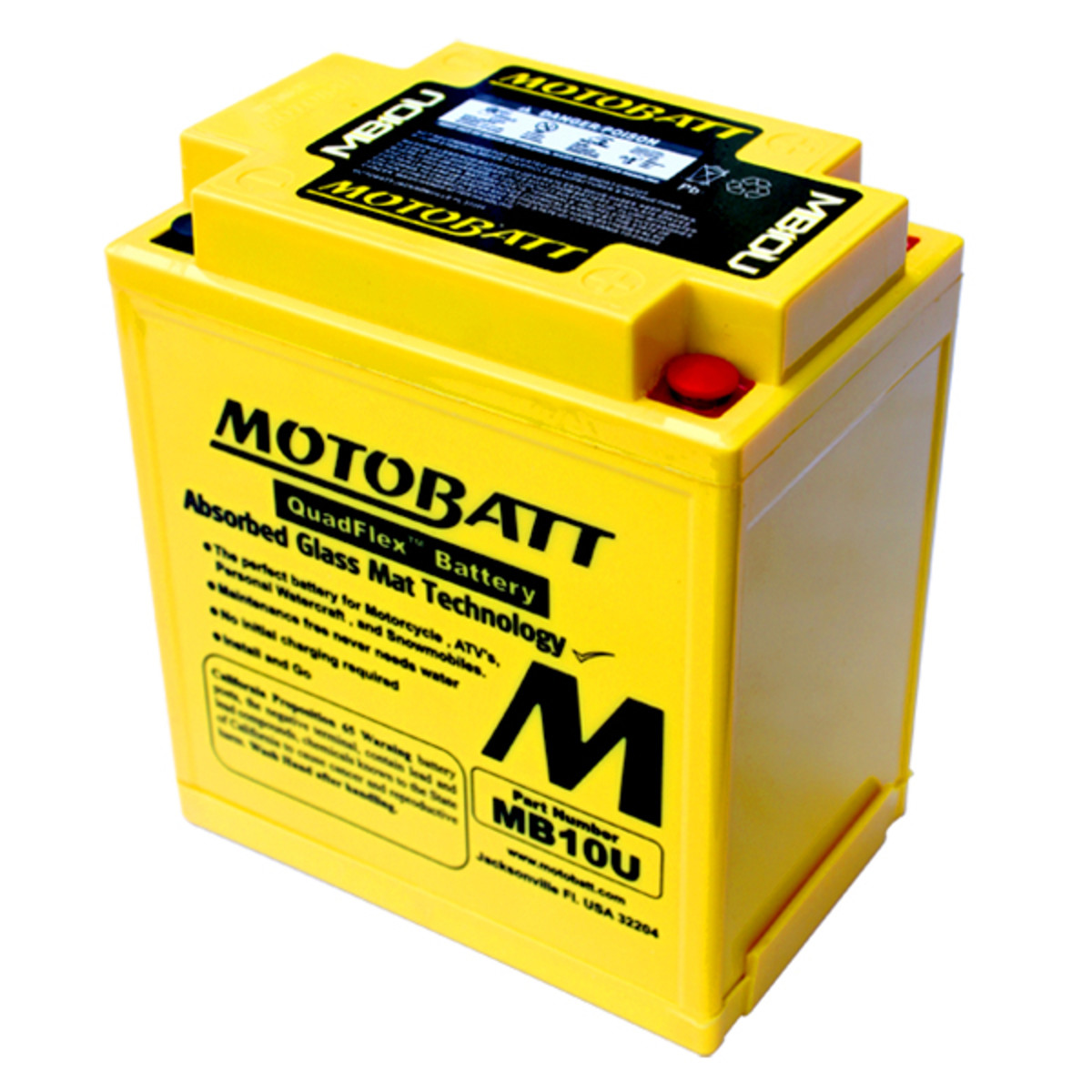 Motobatt battery, MB10U