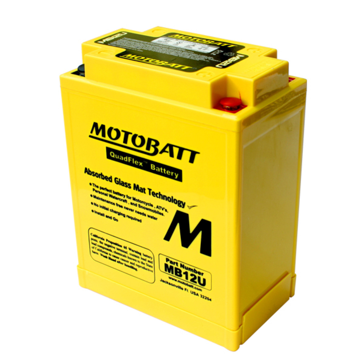 Motobatt battery, MB12U