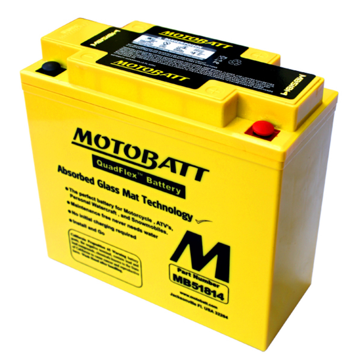 Motobatt battery, MB51814
