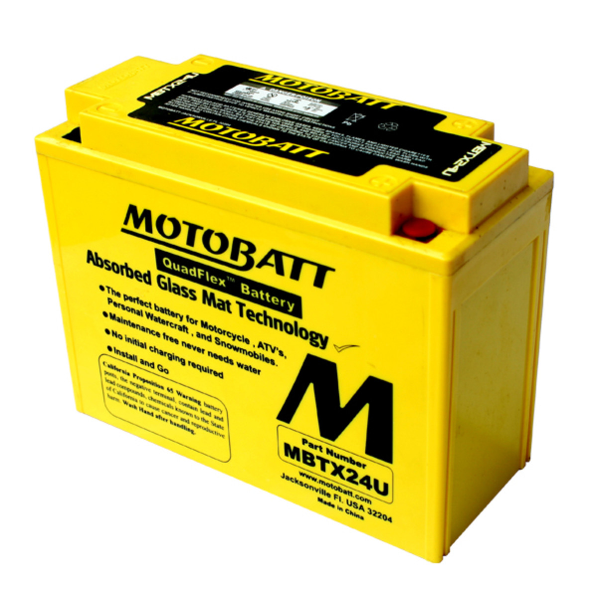 Motobatt battery, MBTX24U