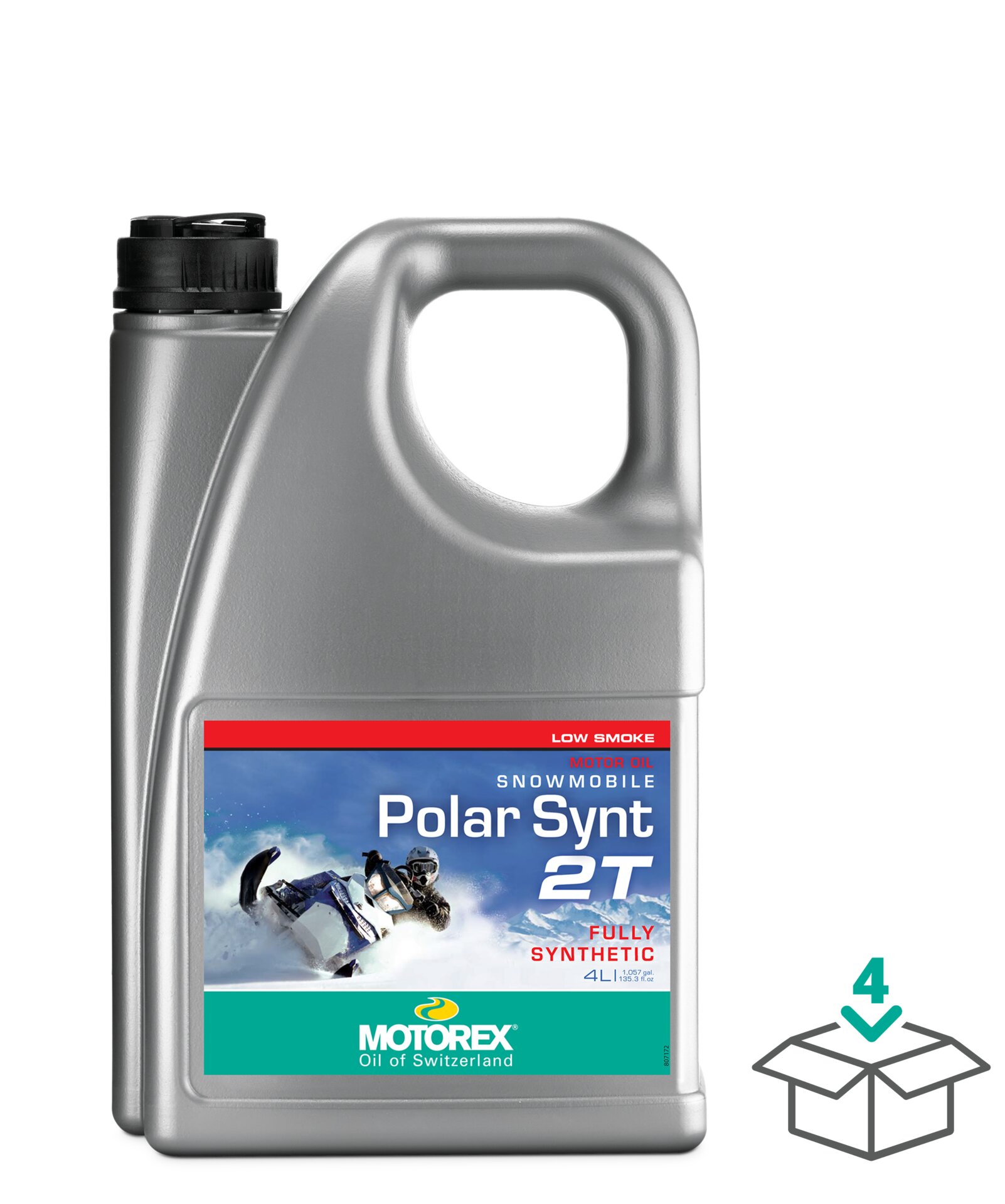 Motorex Snowmobile Polar Synt 2T 4 ltr (4)