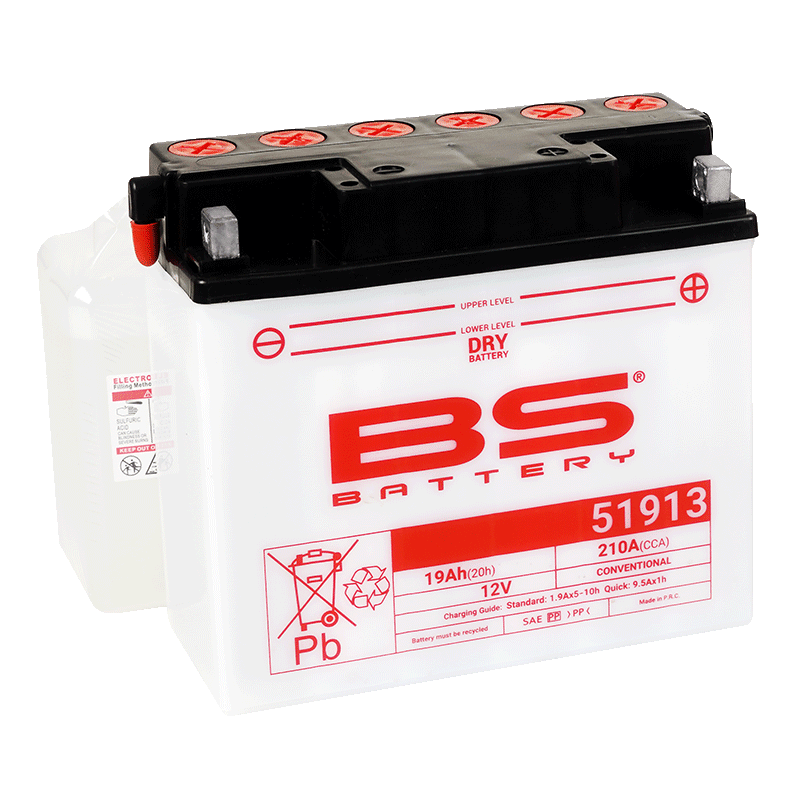 BS Battery 51913 (cp) Conventional, Dry charged