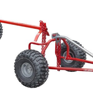 Ultratec Logging trailer + rear trailer (incl. 3 pcs choker chains)