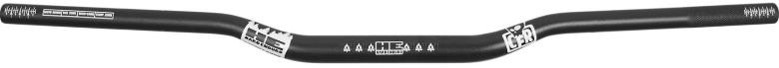 CFR Hard enduro handlebar 1-25mm Rise Black/White