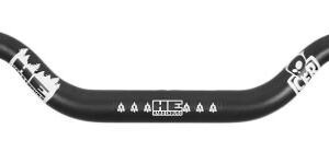 CFR Hard enduro handlebar 2-50mm Rise Black/White