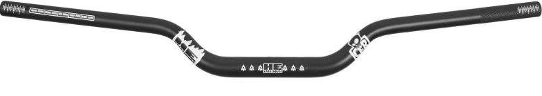 CFR Hard enduro handlebar 2-50mm Rise Black/White