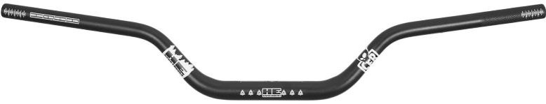 CFR Hard enduro handlebar 3-76mm Rise Black/White