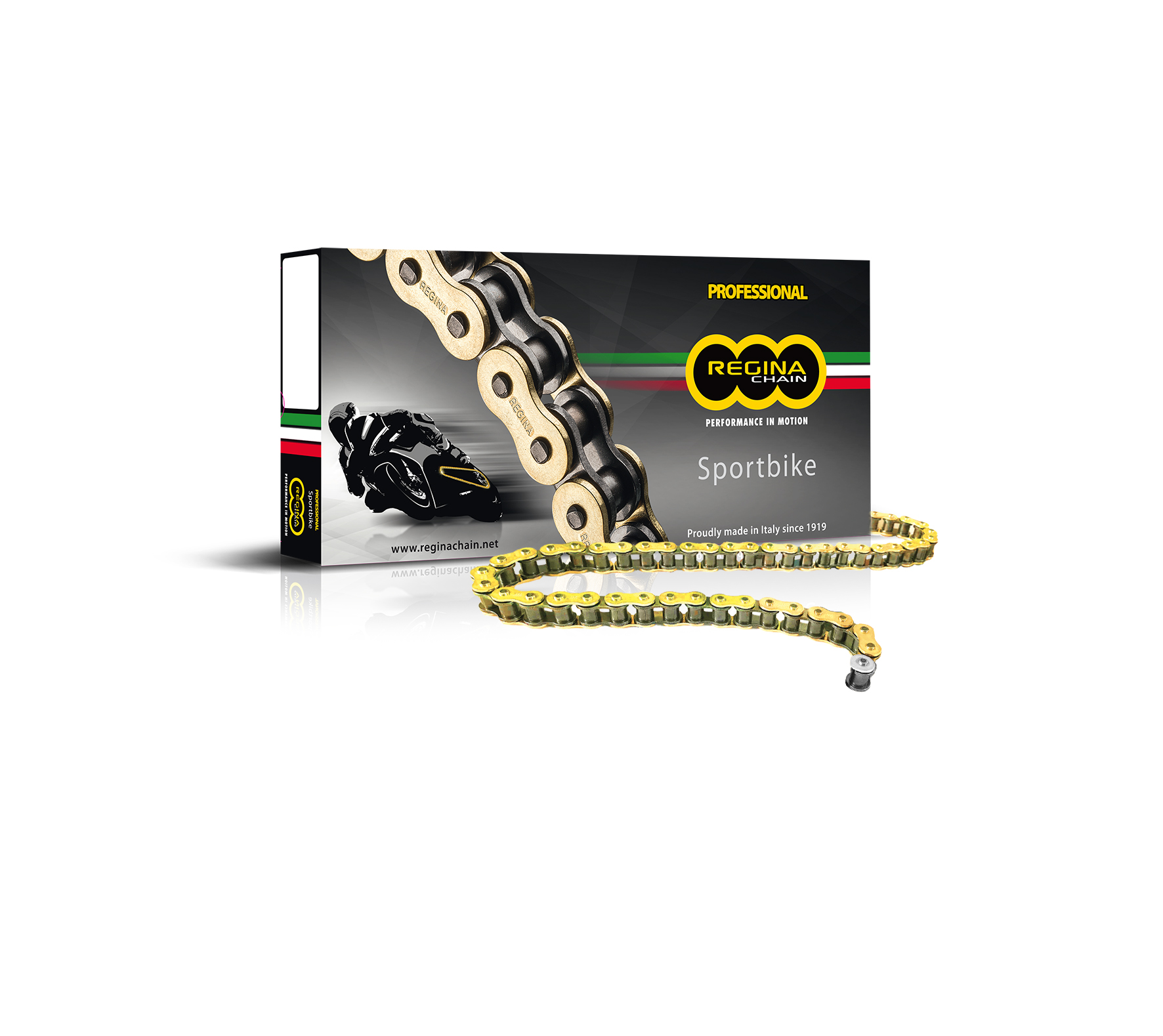 Regina 520 ZRP Z-ring chain + Rivet link