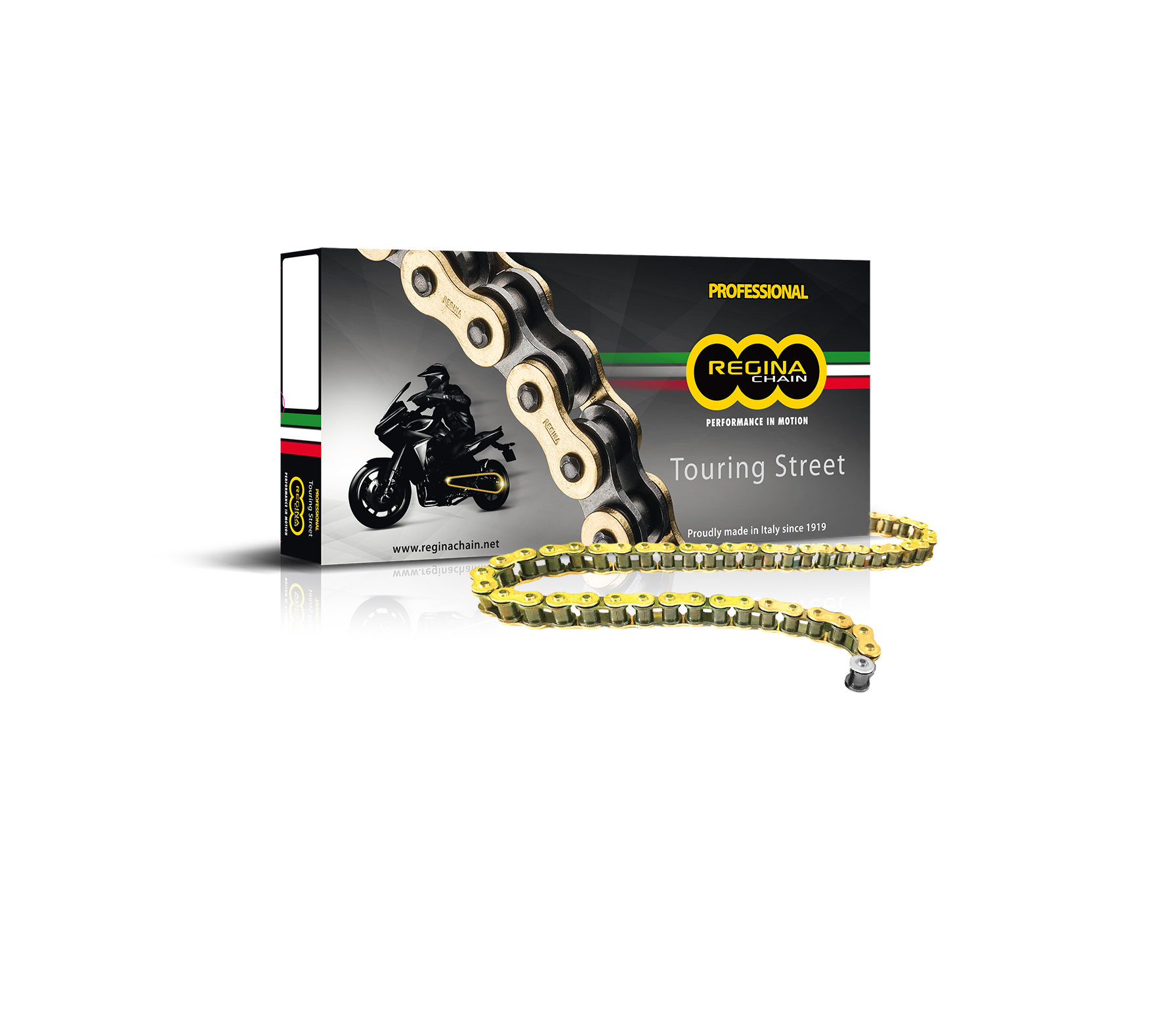 Regina 525 ZRT Z-ring chain + Connecting & Rivet link