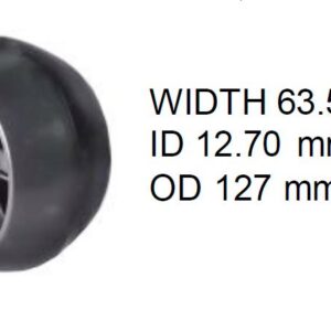 Rotary Deck wheel, Husqvarna 42", 46", 48", 54