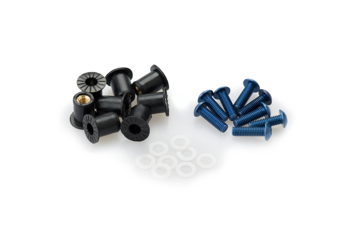 Puig Screw Kit C/Blue