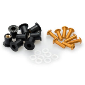 Puig Screw Kit whit silentblocks C/Yellow
