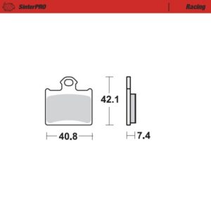 Moto-Master Brakepads KTM: SX 85 2011-2020