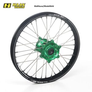 Haan wheel KX 250 / KXF 450 03-16 19-2,15 A60 RIM/GREEN HUB