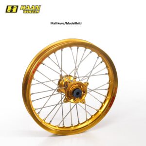 Haan wheel EXC 95-, SX/SX-F 95-12 17-5.00 GOLD HUB/GOLD RIM with cush drive