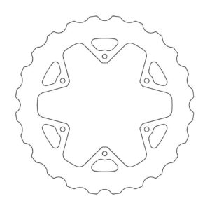 Moto-Master Nitro Brakedisc rear Yamaha: mud