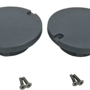 JetPort bolt in caps, grey (2pcs)