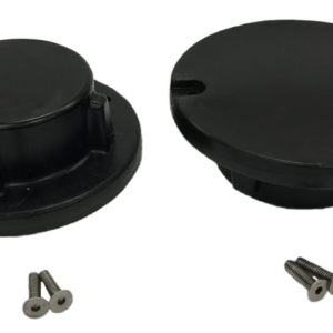 JetPort bolt in caps, black (2pcs)