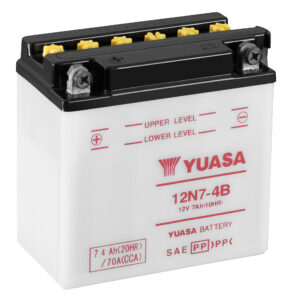 Yuasa Battery 12N7-4B (dc) no acid included (5)