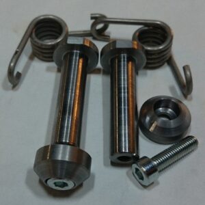 TMV Footpeg Pins Bolt-On 10mm + Springs KTM 05-15